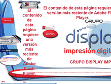 Tablet Screenshot of dizplaymyp.com